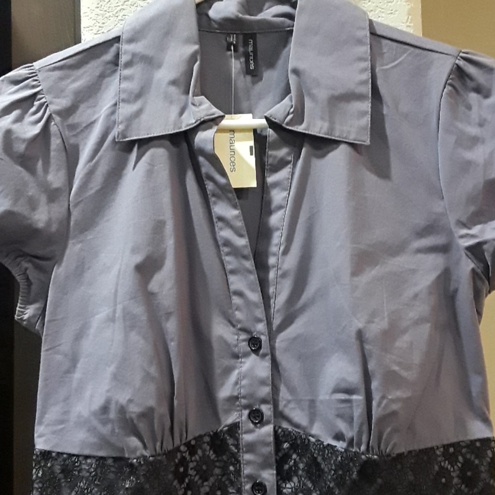 Purple Collared Shirt - Picture 2 of 8